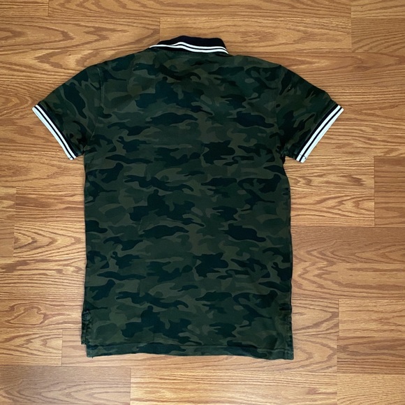 American Eagle Men’s Polo Green Camo, sXS ALSU00269 - Picture 3 of 3